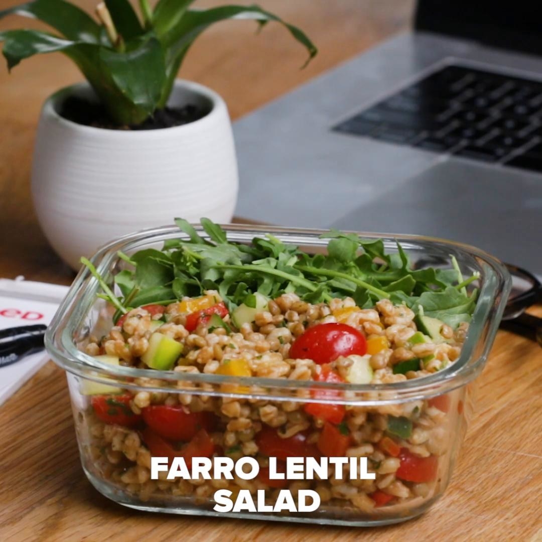 Farro Lentil Salad